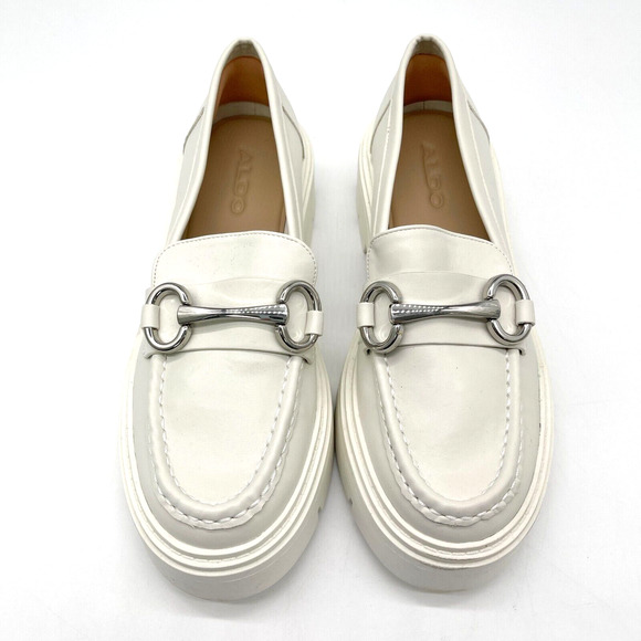ALDO Womens Miska Loafer Size US 8 Chunky School‎ Girl Equestrian Academia Retro - Picture 2 of 10